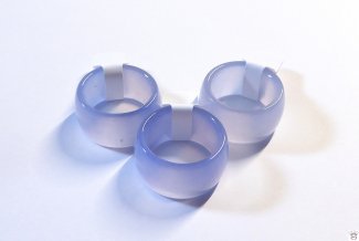 Achat-Ring in violett